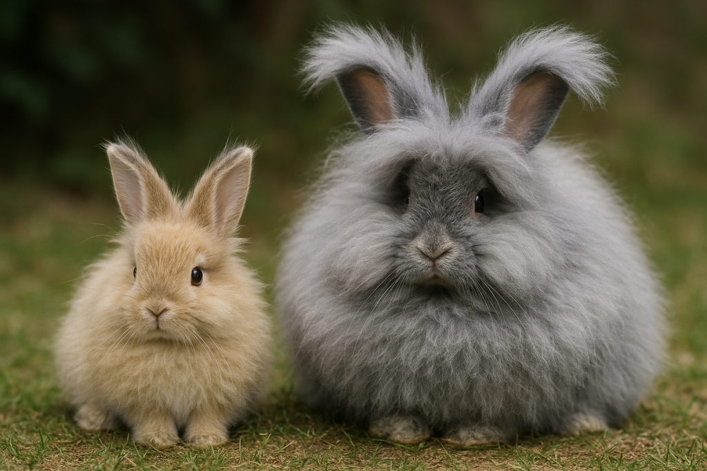 Lapin angora races