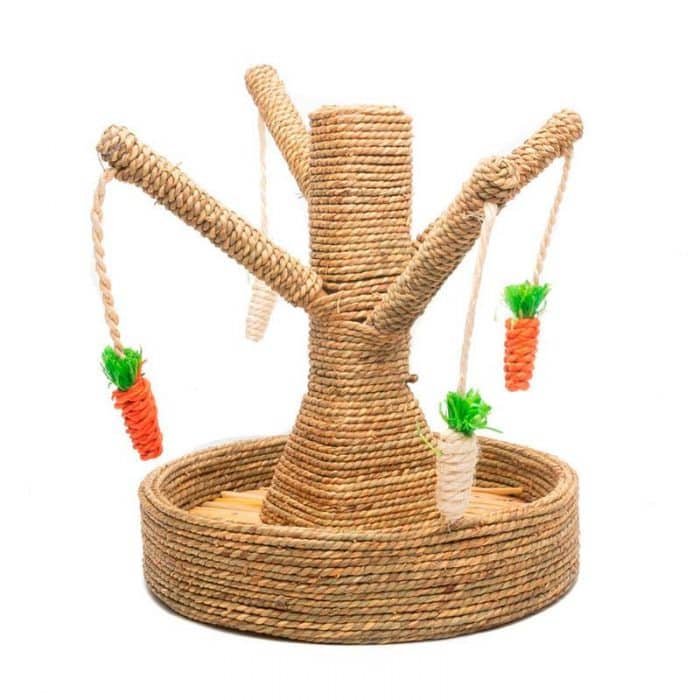 10 Pièces Jouet Lapin En Plastique Sécurité - Jeu Empilable, Balle à Friandises, Pour Lapins Et Cochons D'Inde