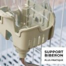 2 Pièces Biberon/Abreuvoir Automatique Pour Lapin 1L - Sans Goutte à Goutte, Pour Cage Rongeur