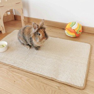 Tapis pour lapin naturel