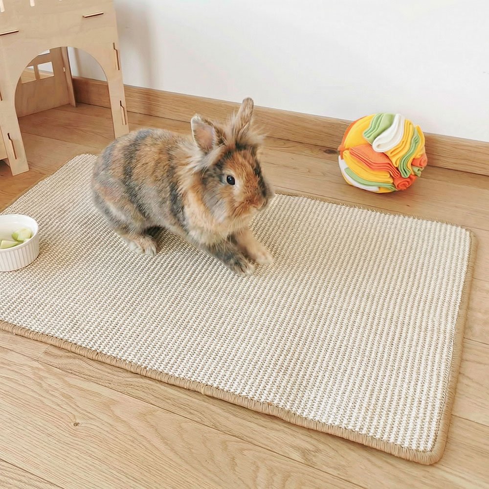 tapis pour lapin sisal