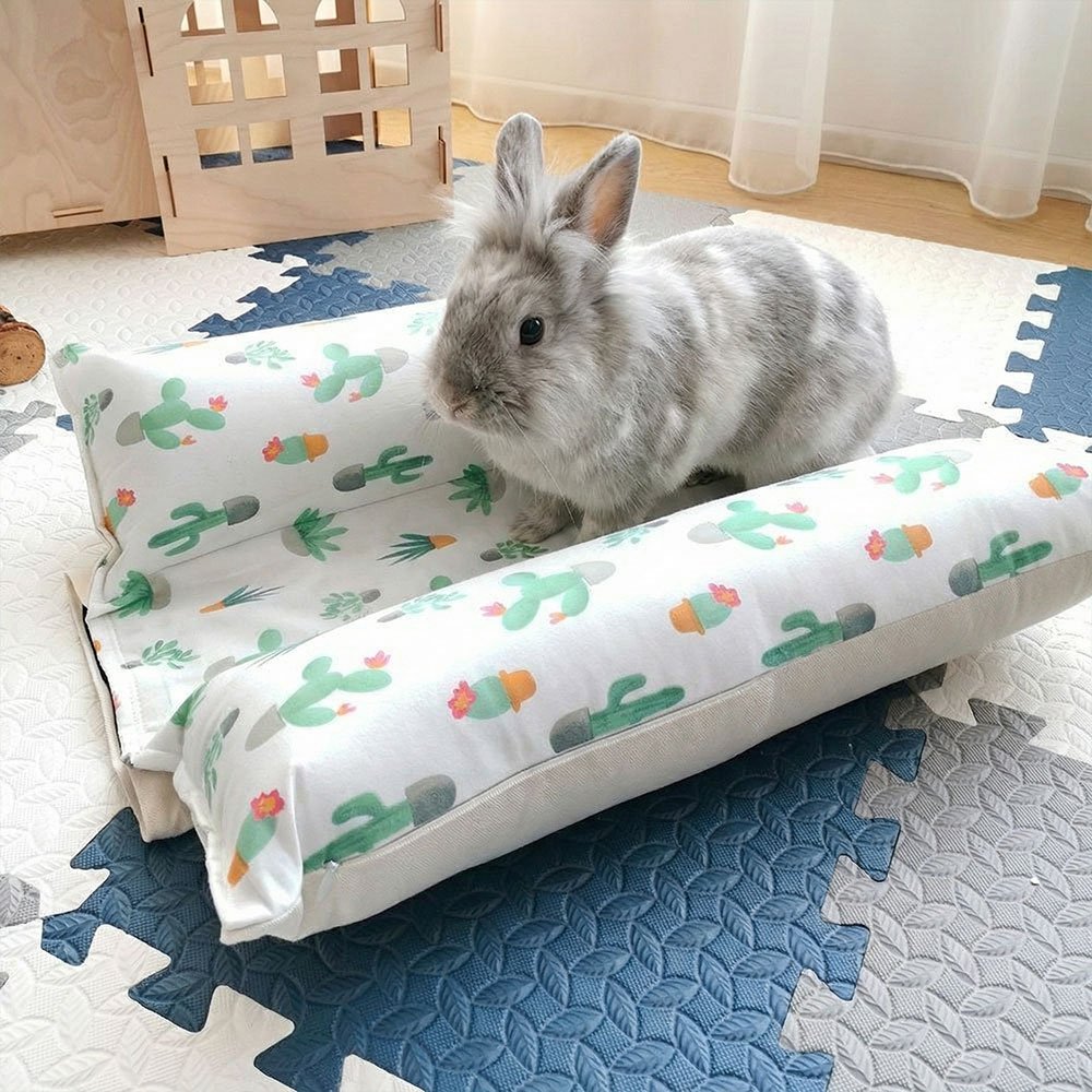 Tapis lapin rafraichissant
