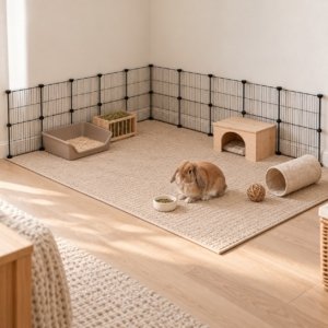 Enclos modulable lapin