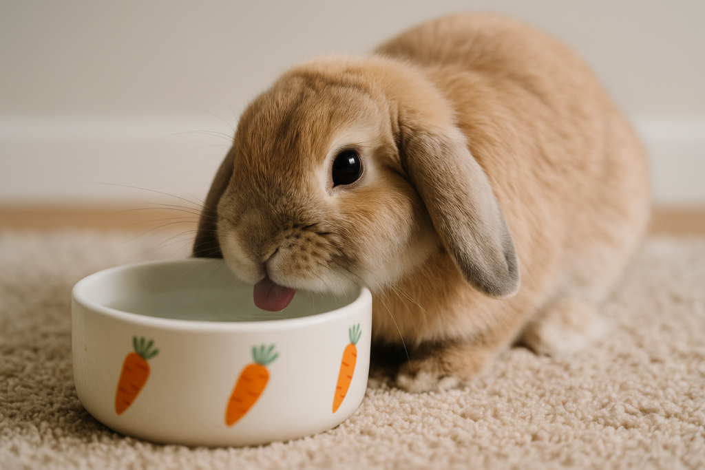 L’importance de l’eau pour l'alimentation de ton lapin