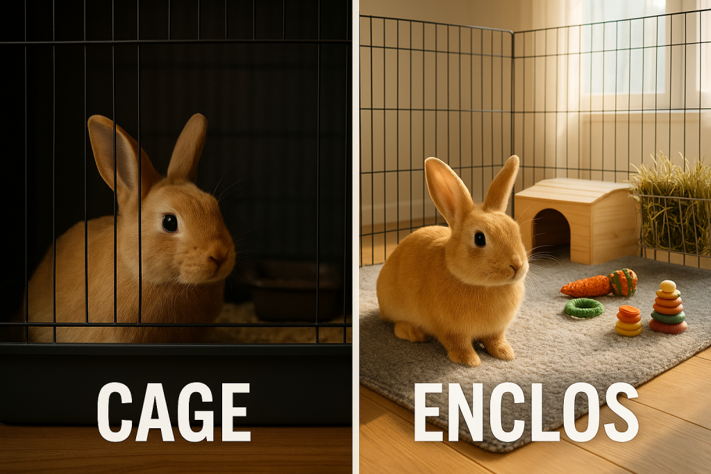 Pourquoi comparer cage et enclos est important