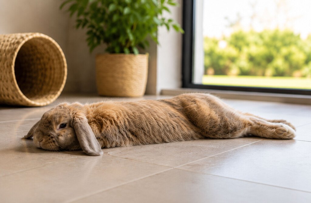 mon lapin a chaud