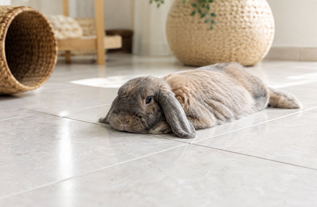 rafraichir son lapin en été